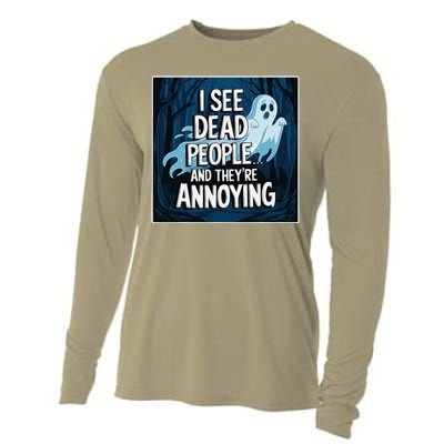 I See Dead People...And TheyRe Annoying Cooling Performance Long Sleeve Crew