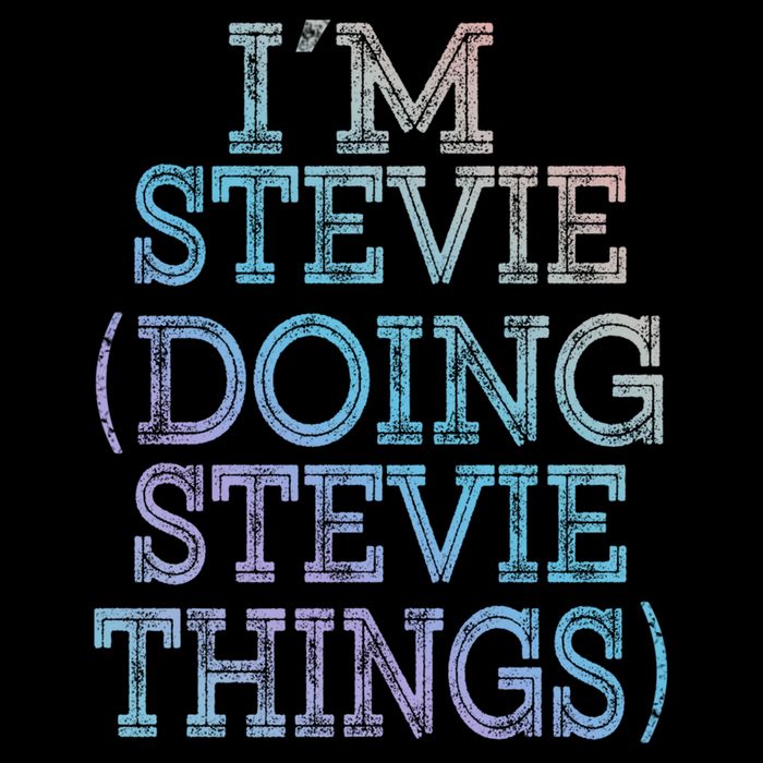 I'm Stevie Doing Stevie Things Family Reunion First Name Gift Impact Tech Backpack