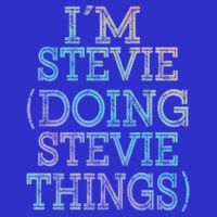 I'm Stevie Doing Stevie Things Family Reunion First Name Gift Visor