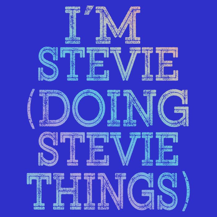 I'm Stevie Doing Stevie Things Family Reunion First Name Gift Visor