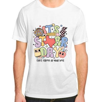 ItS Star Day DonT Stress Do Your Best State Exam Adult ChromaSoft Performance T-Shirt