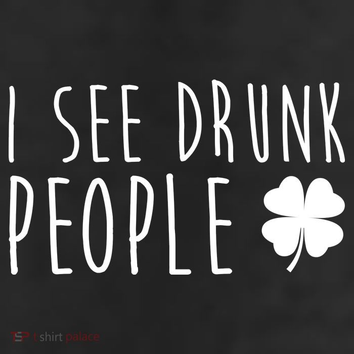 I See Drunk People Funny St Patricks Day Beanie