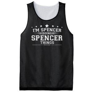 Im Spencer Doing Spencer Things Mesh Reversible Basketball Jersey Tank