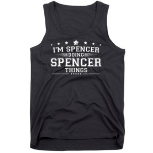 Im Spencer Doing Spencer Things Tank Top