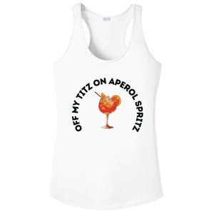 Italian Summer Drink Graphic Ladies PosiCharge Competitor Racerback Tank