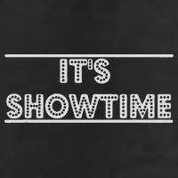 It's Showtime Drama Lover Drama Studen 7 Panel Mesh Trucker Snapback Hat