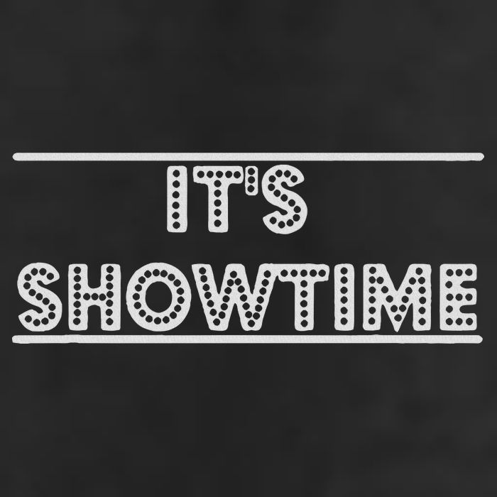 It's Showtime Drama Lover Drama Studen 7 Panel Mesh Trucker Snapback Hat