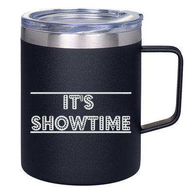 It's Showtime Drama Lover Drama Studen 12oz Stainless Steel Coffee Mug