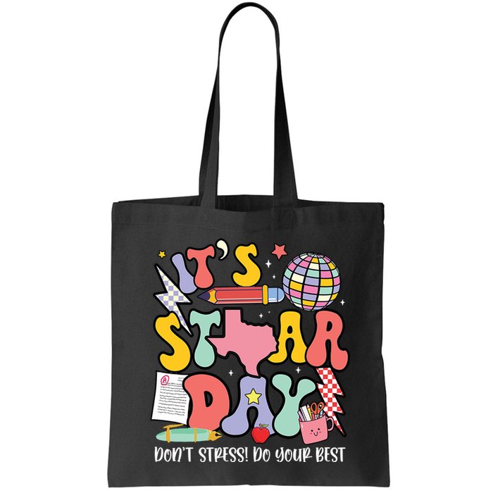 Its Staar Day Dont Stress Do Your Best Test Day Groovy Bag