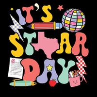 Its Staar Day Dont Stress Do Your Best Test Day Groovy 16oz Travel Tumbler