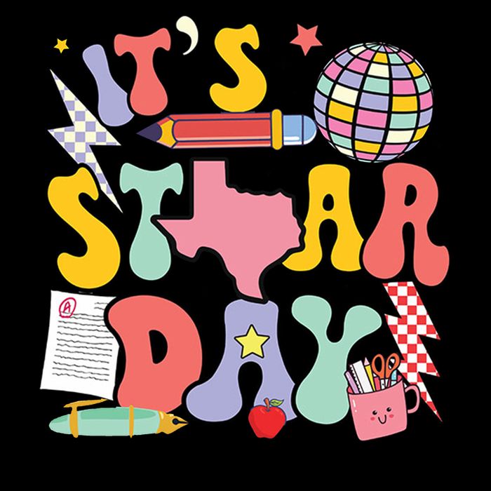 Its Staar Day Dont Stress Do Your Best Test Day Groovy 16oz Travel Tumbler