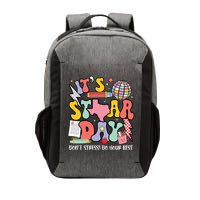 Its Staar Day Dont Stress Do Your Best Test Day Groovy Vector Backpack
