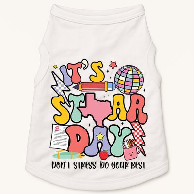 Its Staar Day Dont Stress Do Your Best Test Day Groovy Doggie Tank