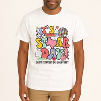 Its Staar Day Dont Stress Do Your Best Test Day Groovy Tall T-Shirt