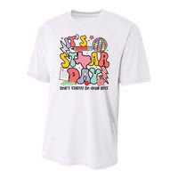 Its Staar Day Dont Stress Do Your Best Test Day Groovy Youth Performance Sprint T-Shirt