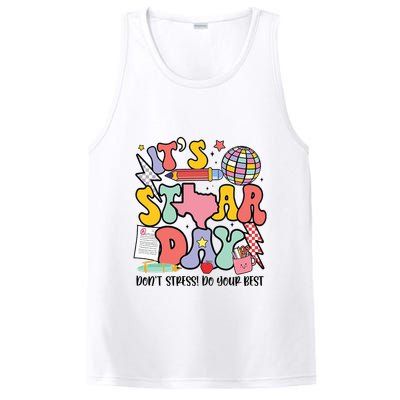 Its Staar Day Dont Stress Do Your Best Test Day Groovy PosiCharge Competitor Tank