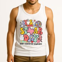 Its Staar Day Dont Stress Do Your Best Test Day Groovy Tank Top