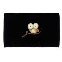 IM Sorry Did I Roll My Eyes Out Loud Funny Owl Lover Microfiber Hand Towel