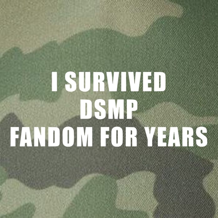 I Survived Dsmp Fandom For Years Legacy Tie Dye Trucker Hat