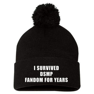 I Survived Dsmp Fandom For Years Pom Pom 12in Knit Beanie