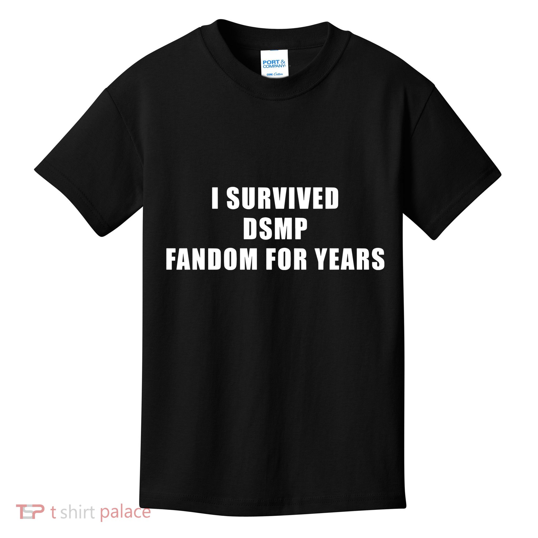 I Survived Dsmp Fandom For Years Kids T-Shirt