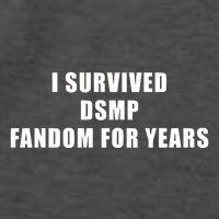 I Survived Dsmp Fandom For Years Vector Backpack