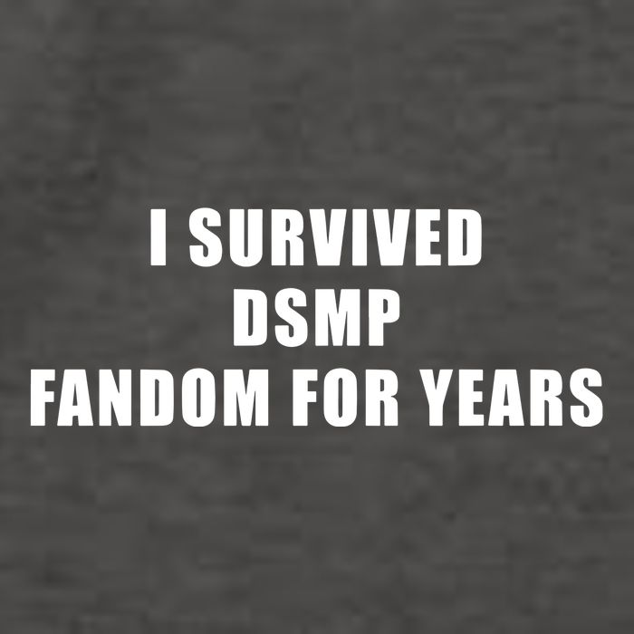 I Survived Dsmp Fandom For Years Vector Backpack