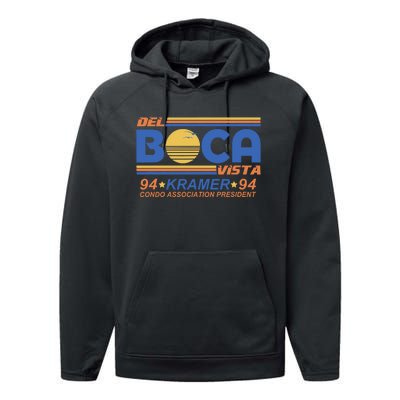 I Survived Del Boca Vista And All I Got Was This Performance Fleece Hoodie