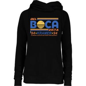 I Survived Del Boca Vista And All I Got Was This Womens Funnel Neck Pullover Hood