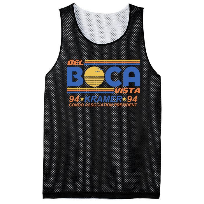 I Survived Del Boca Vista And All I Got Was This Mesh Reversible Basketball Jersey Tank