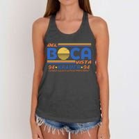 I Survived Del Boca Vista And All I Got Was This Women's Knotted Racerback Tank