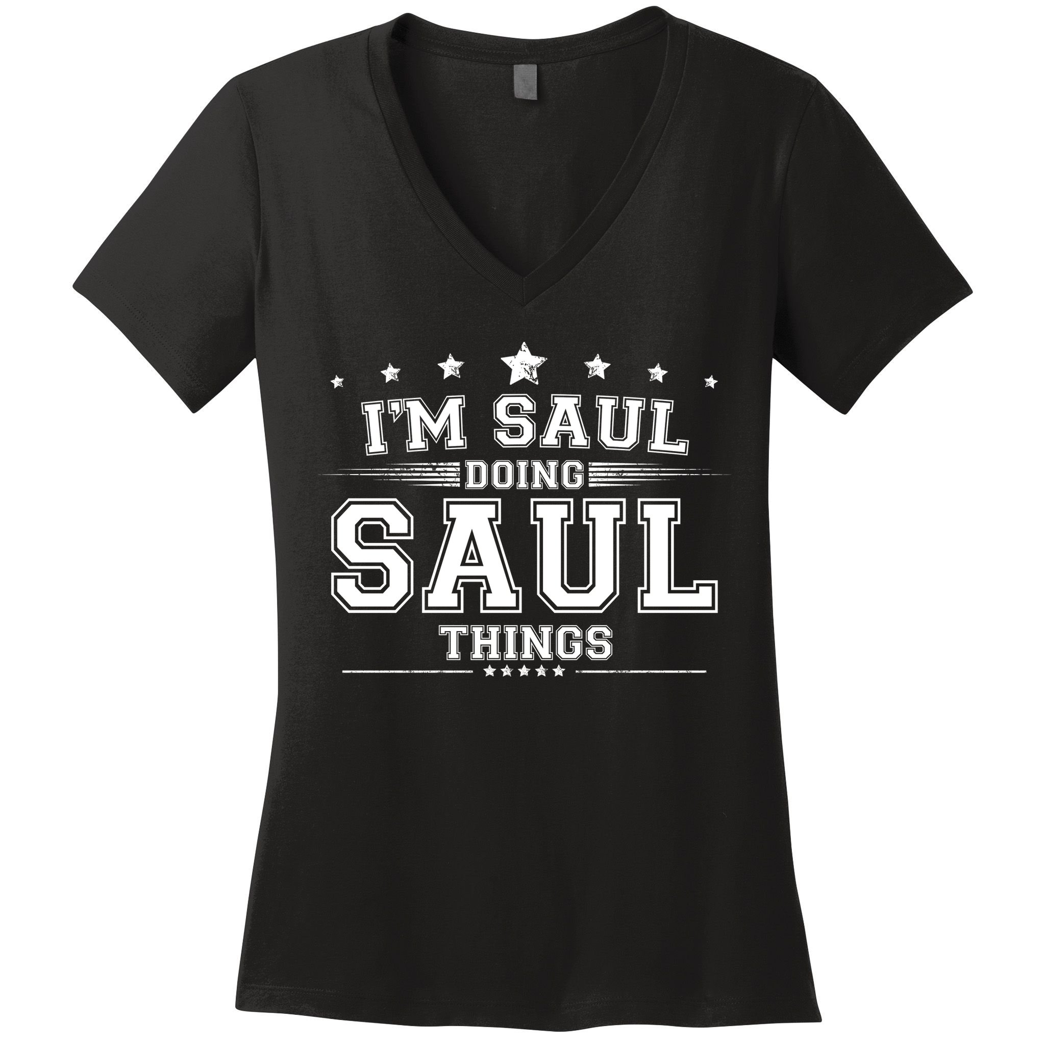 Im Saul Doing Saul Things Women's V-Neck T-Shirt