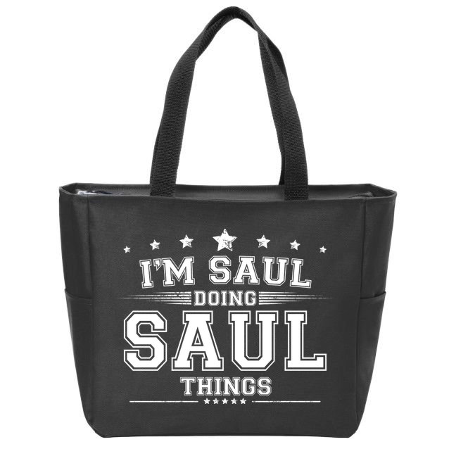 Im Saul Doing Saul Things Zip Tote Bag