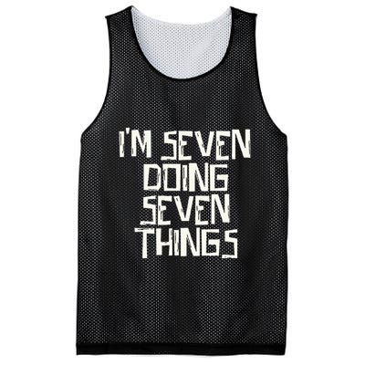 Im Seven Doing Seven Things Mesh Reversible Basketball Jersey Tank