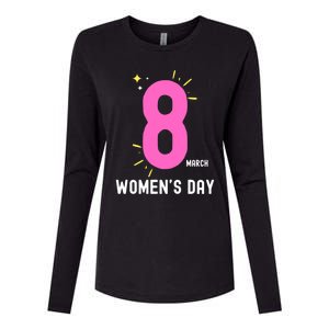 International S Day 8 March 2024 #Choosetochallenge Gift Womens Cotton Relaxed Long Sleeve T-Shirt