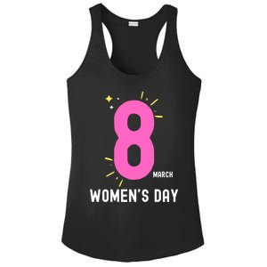 International S Day 8 March 2024 #Choosetochallenge Gift Ladies PosiCharge Competitor Racerback Tank