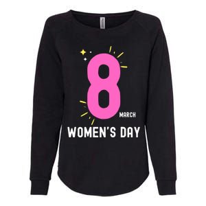 International S Day 8 March 2024 #Choosetochallenge Gift Womens California Wash Sweatshirt