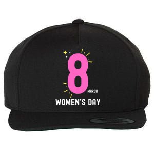 International S Day 8 March 2024 #Choosetochallenge Gift Wool Snapback Cap