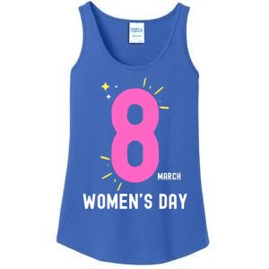 International S Day 8 March 2024 #Choosetochallenge Gift Ladies Essential Tank