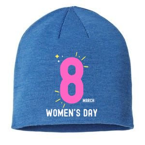 International S Day 8 March 2024 #Choosetochallenge Gift Sustainable Beanie