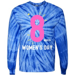 International S Day 8 March 2024 #Choosetochallenge Gift Tie-Dye Long Sleeve Shirt