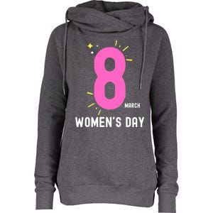 International S Day 8 March 2024 #Choosetochallenge Gift Womens Funnel Neck Pullover Hood