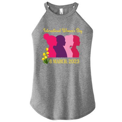 International 'S Day Happy 'S Day 8 March Gift Women’s Perfect Tri Rocker Tank