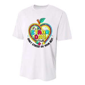 ItS Star Day DonT Stress Do Your Best Performance Sprint T-Shirt