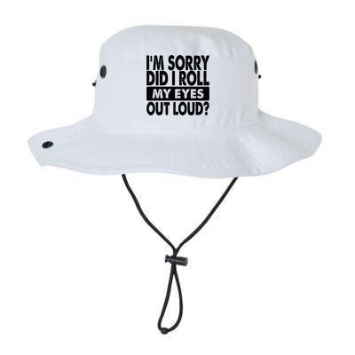 Im Sorry Did I Roll My Eyes Out Loud Funny Legacy Cool Fit Booney Bucket Hat