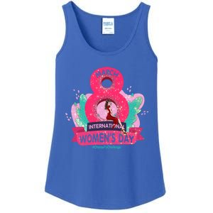 International S Day 8 March 2024 #Choosetochallenge Gift Ladies Essential Tank