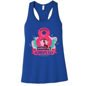 International S Day 8 March 2024 #Choosetochallenge Gift Women's Racerback Tank