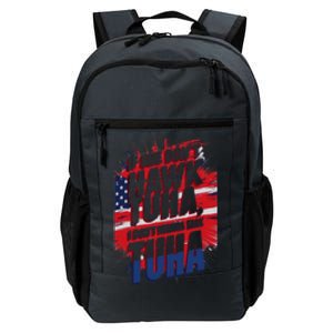 If She DonT Hawk Tuah I DonT Wanna Talk Tuha 4th July Meme Daily Commute Backpack