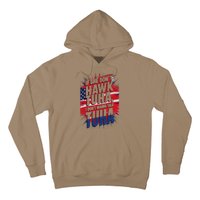 If She DonT Hawk Tuah I DonT Wanna Talk Tuha 4th July Meme Hoodie