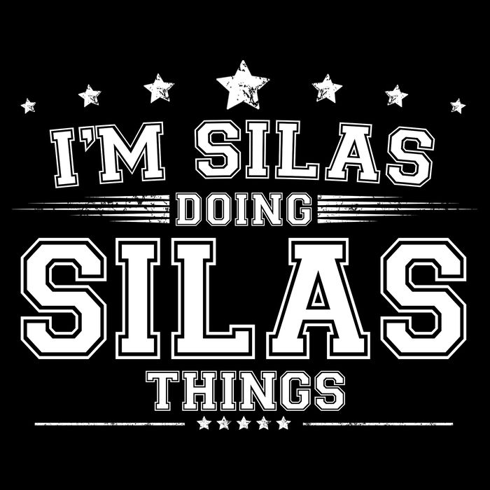 Im Silas Doing Silas Things Wool Snapback Cap
